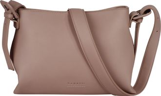 Bugatti Umh&auml;ngetasche BUGATTI LUNA, Damen, Gr. B/H/T: 30cm x 22cm x 12cm onesize, powder, Kunstfaser, clean, Taschen Umh&auml;ngetasche