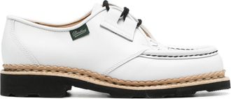 Patou x Paraboot leather Derby shoes - women - Leather - 40.5 - White