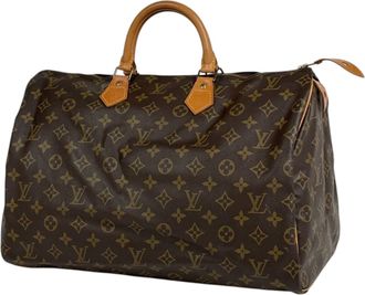 Louis Vuitton Monogram Brown Monogram Boston Bag (Pre-Owned)