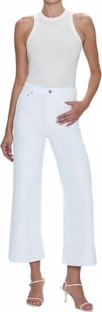Pistola Denim Womens Lana Crop Pant In White
