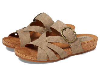 S&ouml;fft Gwenda Womens Sandals Stone Taupe : 9.5 M, Suede/Synthetic