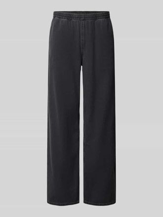 American Vintage American Vintage Wide Fit Jeans mit elastischem Bund Modell Jazy in Black, Gr&ouml;&szlig;e XL