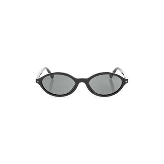 Jimmy Choo London Sunglasses, female, Black, Size: 51 MM Oval Sunglasses