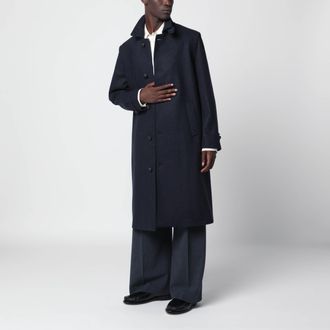 Schneiders Cappotto blu in lana