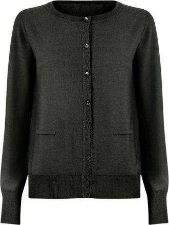 Wolford Cardigan in Maglia Finissima - - Knitwear - Donna - Grigio - M