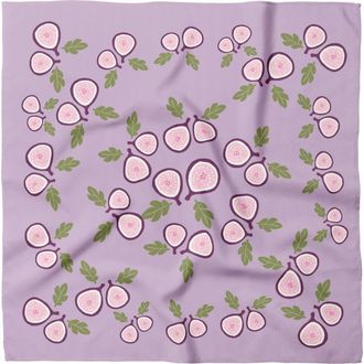 Centinelle Fig Silk Medium Square Scarf in Purple at Nordstrom