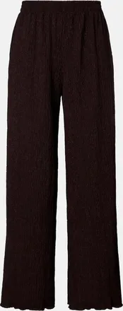 JADE Swim Mika seersucker wide-leg pants