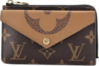 Louis Vuitton Portacarte Recto Verso Reverse Monogram - Marrone