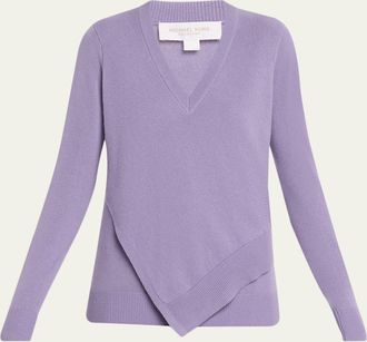Michael Kors Cashmere V-Neck Pullover