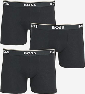 HUGO BOSS 3 Pack Brief - Black