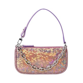 by FAR Shoulder Bags, female, Pink, Size: ONE SIZE Rachel Disco Mini Shoulder Bag