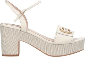 Liu Jo Harper 04 - Dames - Sandalen met hakken - Wit - 41 EU - Leer - Schoenen