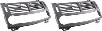 OEM Dos Cubiertas Para El Panel De Ventilaci&oacute;n Central Delantero (gris Oscuro) Para Mercedes-benz Clase E W211 (modelos 2003-2008)