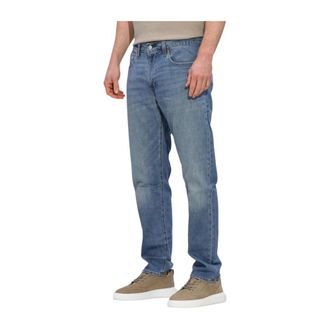 Levi's Heren, Jeans, Blauw, Maat: W33 L32 Katoen