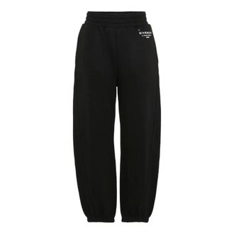 Givenchy Printed Logo Joggers - male - Givenchy - Sweatpants - Black - 12 Y - Kids