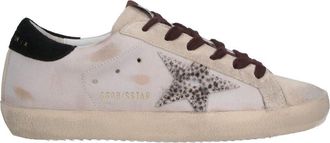 Golden Goose Vintage-Inspired Low-Top Sneakers with Distinctive Star Detail