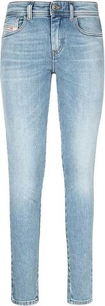 Diesel 5-pocket jeans - Dames - Skinny Jeans - Blauw - W24 - Katoen - Jeans