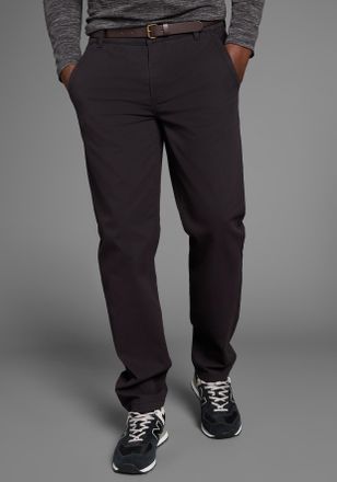 Bruno Banani Chinohose BRUNO BANANI, Herren, Gr. 30, L&auml;nge 34, schwarz, Web, Obermaterial: 98% Baumwolle, 2% Elasthan, unifarben, regular fit lang, Hosen Chinohose