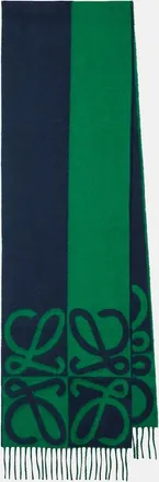 Loewe Sciarpa Anagram in lana e cashmere