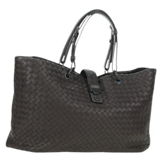 Bottega Veneta Pre-owned Tote Bags, female, Brown, Size: ONE SIZE Pre-owned Tote Bag
