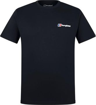 Berghaus Front & Back Tee T-Shirt f&uuml;r Herren | schwarz