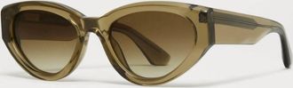 Chimi Eyewear Womens 06 Core Cat-Eye Sunglasses In Green