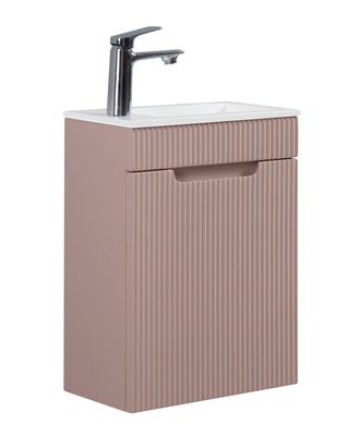 Badplaats Mueble Lavabo Para Aseo Thermis 40 X 22 Cm - Rosa Mate - Mueble