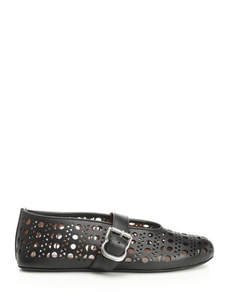Alaia Ballet Flats Scarpe Basse Nero-Donna
