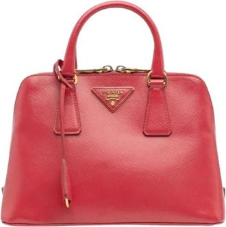 Prada Pre-owned Handbags, female, Pink, Size: ONE SIZE Pre-owned Vintage Handbag