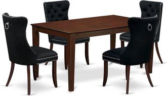 East West Furniture 5 Piece Kitchen Table Set