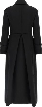 Max Mara Womens Black Wool Coat Clothing