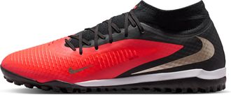 Nike Mens Phantom 6 High Academy Turf Soccer Shoes in Red | HQ2277-600