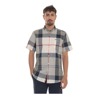 Barbour Checkered Short-Sleeve Shirt with Pocket - male - Barbour - Short Sleeve Shirts - Multicolor - S - Shirts