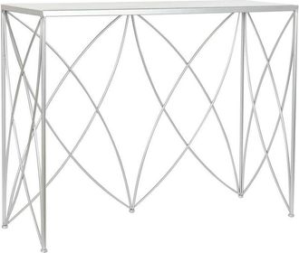 DKD Home Decor Ingresso DKD Home Decor Bianco Argentato 100 x 33 x 78 cm