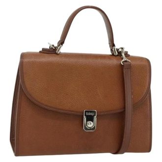 Burberry Pre-owned Handbags, female, Brown, Size: ONE SIZE Pre-owned Vintage Hand Bag
