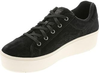 Skechers Womens Martha Stewart Plateau-Chic Lady Sneaker, Black, 6.5 UK