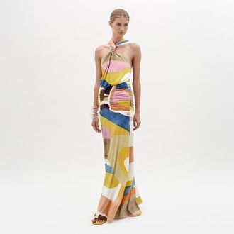 Silvia Tcherassi Jedda Dress in Abstract Print at Nordstrom, Size Medium