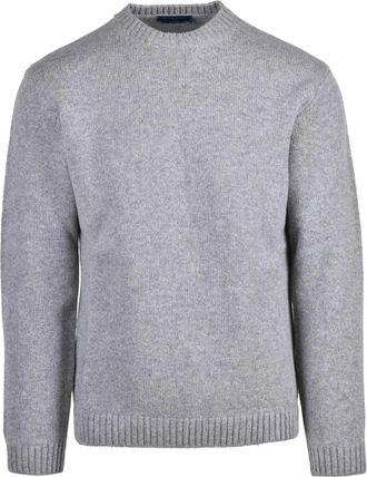 Daniele Fiesoli Crewneck Sweater In Extrafine Virgin Merino Wool