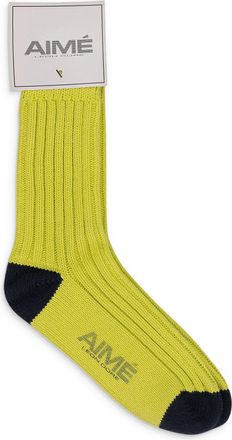 Aimé Leon Dore GREEN NEW BALANCE HEAVYWEIGHT SOCKS