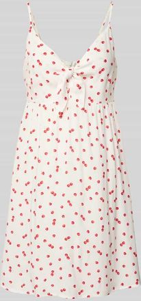 Only A-Linie Minikleid aus reiner Viskose Modell NOVA LIFE in Offwhite, Gr&ouml;&szlig;e XS