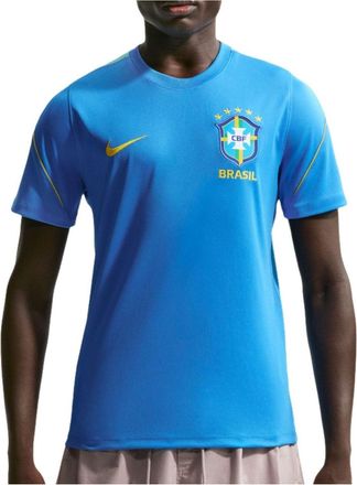 Nike Brazil 2026 Strike T-Shirt Light Photo Blue Light Menta Midwest Gold IB4964-435