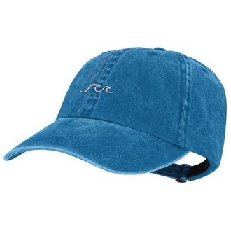 P.A.C. Washdyo+ Washed Organic Cotton Dad Cap Cap - Unisex | blau
