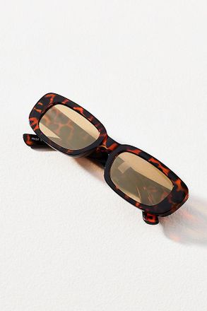 I-SEA I-SEA Tortoise Rectangle Sunglasses