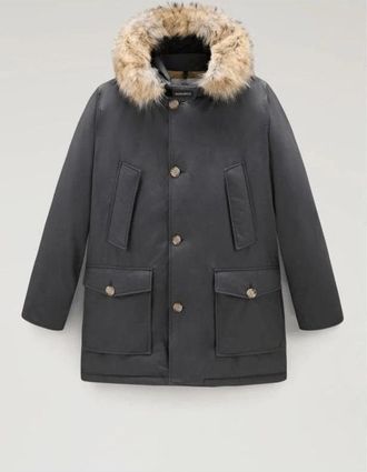 Woolrich Parka Arctic Uomo Cotone Grigio/Grigio Shadow