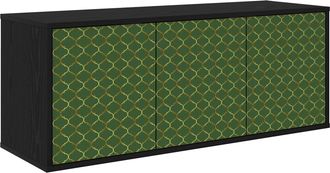 vidaXL Mueble De Tv Montado En La Pared Geleen 102 X 33 X 40 Cm Vidaxl
