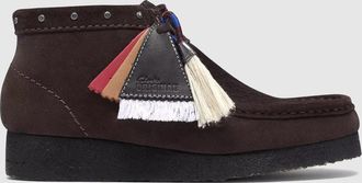 Clarks Mocassins Wallabee Boot Brown Interest