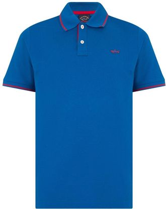 Paul & Shark Korte mouw Polo - Heren - Polos - Blauw - S - Katoen - Tops