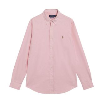 Polo Ralph Lauren Heren, Overhemden, Roze, Maat: S Katoen