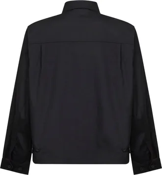 Carhartt Work in Progress Mens Bomber Jacket Postal Black Cotton