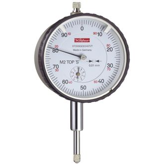 K&auml;fer Reloj Comparador M2 Top S De 10 Mm De Di&aacute;metro 0,01 Mm Con Protecci&oacute;n Contra Golpes Beetle